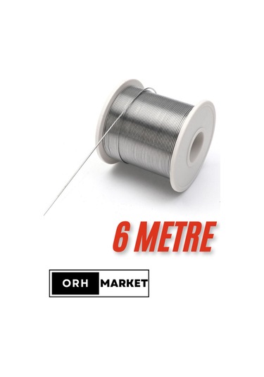 50gr 0.80mm Kalınlıkta Makara Lehim Teli – Yüksek Kalite, 6 Metre Uzunluk