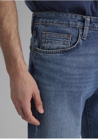 Mavi - Brian 90lar İndigo Mavisi Jean Şort 0418487835 Mavi