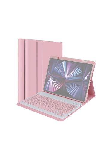 Yunboo Bluetooth Klavye Ve Koruma Kılıfı - İpad Uyumlu Uyumlu Air/pro 11 İnç Modelleri İçin Kapaklı Kılıf Kapaklı Kılıf