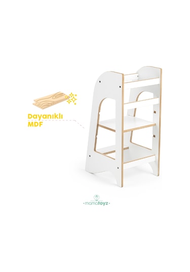 Kule Öğrenme Kulesi - Mdf Beyaz