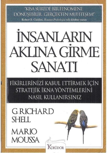 İnsanların Aklına Girme Sanatı - Richard Shell 2.el