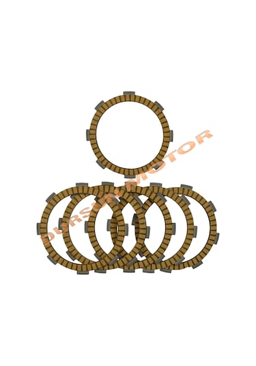 Bajaj Pulsar Ns 200 - Rs 200 Debriyaj Balata Set Oem Kalite