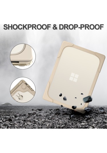 Cbtx Kaymaz 15" Laptop Standlı Bilgisayar Koruyucu Kılıf  Haki