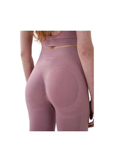 Musclecloth Nova Seamless Desenli Push-up Tayt Pembe
