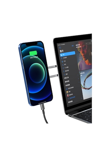 E2M STD-09 LAPTOP İÇİN METAL TELEFON TUTUCU GRİ