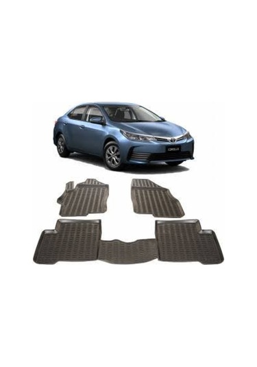 Toyota Corolla 2019 İç Paspas 3d Havuzlu Paspas Seti