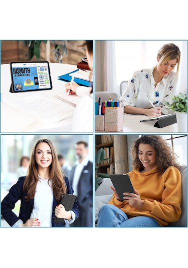 İpad Uyumlu A16 11.nesil 2025 Smart Folio Cover Akıllı Uyku Modlu Pu Deri Standlı Tablet Kılıfı Kapaklı Kılıf
