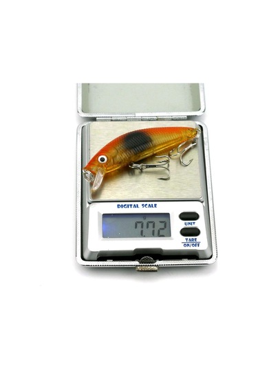 Hengjia 8 Adet Balıkçılık Cazibesi Yapay Minnow Balıkçılık Sert Lures Jig Balıkçılık Yem Iki Kanca Mücadele