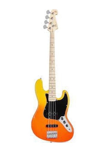 Sx Sbm1 Bas Gitar Burning Fire