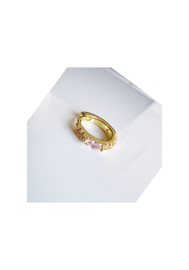 Masaliko Halha Gümüş Küpe Ms3194, 925 Ayar Gümüş Altın