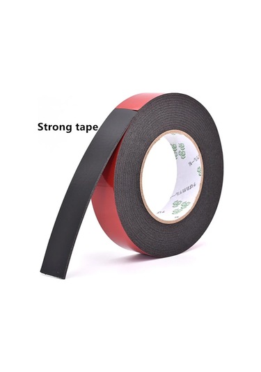 Chenkestoreone 1 Parça Çift Taraflı Süper Yapışkan Köpük Bant Montaj Sabitleme Pedi Kırmızı