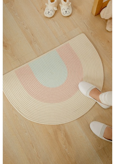 Ocean Home Textile Çocuk Odası Yıkanabilir Pamuklu Paspas 71  x  50 CM