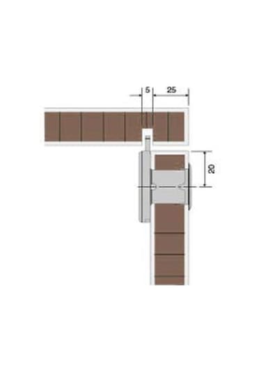 Canex Yuvarlak Çekmece Kilidi 19 Mm