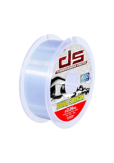 Asso Double Strength Fc Coated 200m. Gri Misina - 0.24mm