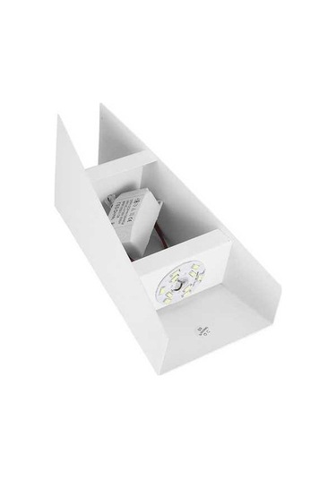 Fortunelane 10w 90-260v Demir Led Duvar Lambası - 20.000 Saat Ömürlü, Zayıf Enerji, Kolay Kurulum, Beyaz Isı Diğer