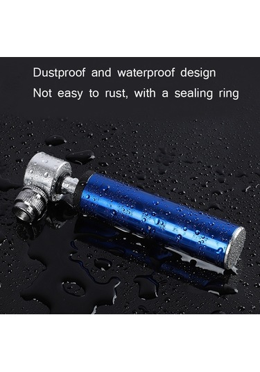 Sones Bisiklet Basketbol Futbol Mini Taşınabilir Yüksek Basınçlı Şişirme Mavi