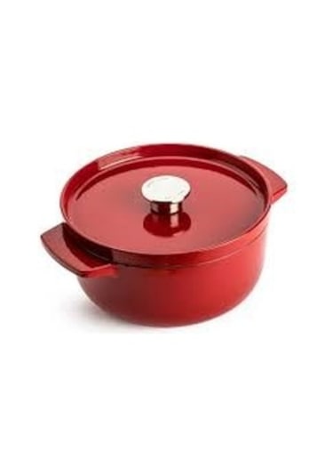 Kitchenaid Cc006057 Döküm Demir Tencere 22 Cm / 3.3 L Empire Kırm Kırmızı