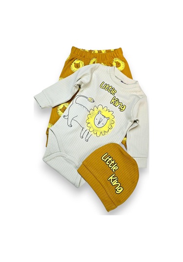 Little King Bebek Takım 3lü Set turuncu