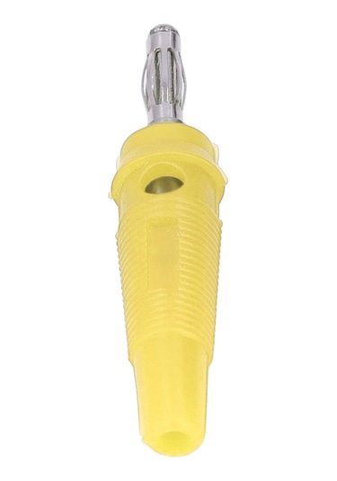 Yaozixa 10 Adet Sarı 4mm Muz Şarjı, Elektrikli Cihazlar İçin Sıkı Ve Sabit Akım Taşıyan Bağlantı Terminali Seti