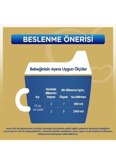 Bebelac Gold 3 Çocuk Devam Sütü 1 Yaş+ 1150 G