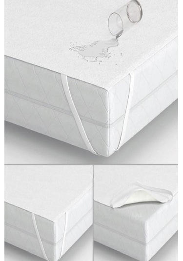 Extra Alez Sıvı Geçirmez Yatak Koruyucu 100x200 Cm Beyaz