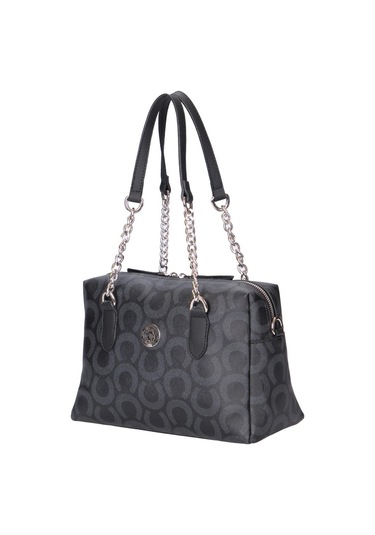 Us Polo Us24597 Kadın El Ve Omuz Çantası Siyah Siyah