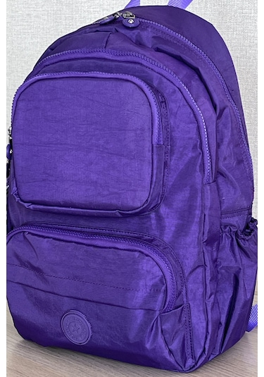 Nemo Bags Unisex Mor Sırt Okul Laptop Seyahat Çantası Mor