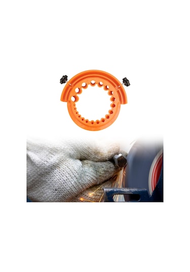 Suntek Matkap Bileme Aleti Bağlantı Parçaları Premium Turuncu