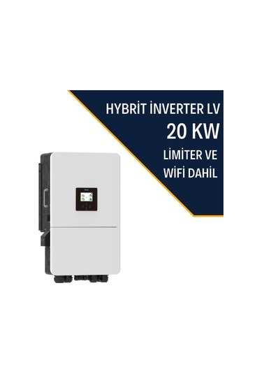 20kw Hibrit Trifaze İnverter Lv