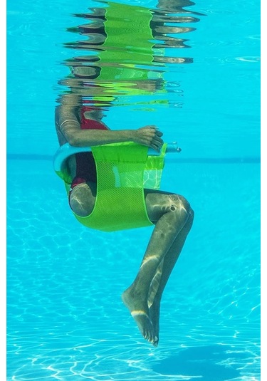 Şeker Portakalım 1 Adet Mavi Fileli Deniz Havuz Sandalyesi Mavi