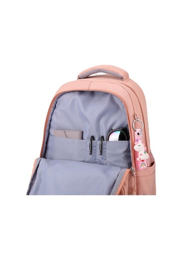 Dancemonkey 15.6 Laptop Bölmeli Büyük Kapasiteli Okul Çantası, Antihırsız, Dayanıklı Sırt Çantası Seyahat, Kamp , Çok Renkli Çok Renkli