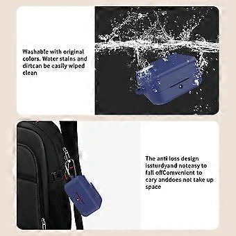 Esnek Darbeye Dayanıklı Kılıf Kulaklık Koruma Kılıfı Toz Geçirmez Koruma Yıkanabilir Silikon Kılıf Cmf Buds 2 Siyah Siyah İçin Uygundur