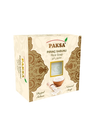 Paksa Katı Pirinç Bitkisel Sabunu 1 Adet