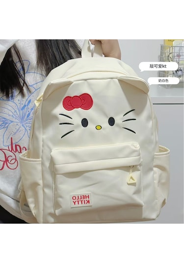Charhp&kejnt Japon Yay Kt Kedi Büyük Kapasiteli Sırt Çantası Kız İşe Gidip Gelme Sırt Çantası Öğrenci Okul Çantası Diğer