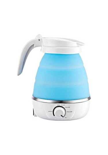 Novahub Katlanabilir Seyahat Su Isıtıcısı - Her Yerde Kahve Keyfi 112 Karakter Mavi Mavi