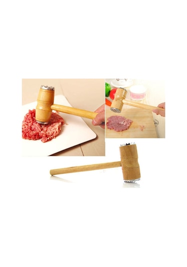 Et Sakatat Dövme Yumuşatma Çekiçi Paslanmaz 200Gr.