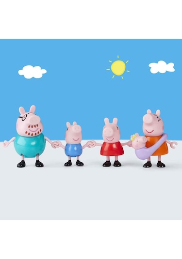 Peppa Pig Ve Ailesi 5 Li Figür Seti G0506 Peppa Pig