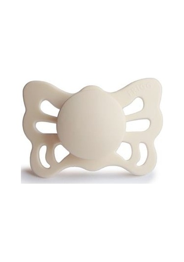 Frıgg Butterfly Silikon Emzik - Cream 0-6 Ay Gold - Mavi