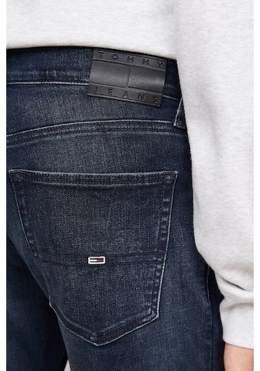Tommy Hilfiger Erkek Jean Pantolon Lacivert