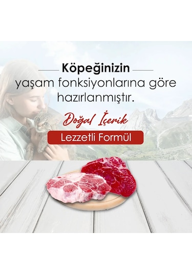 Bonnie Sığır Etli Yetişkin Köpek Maması 2.5 KG