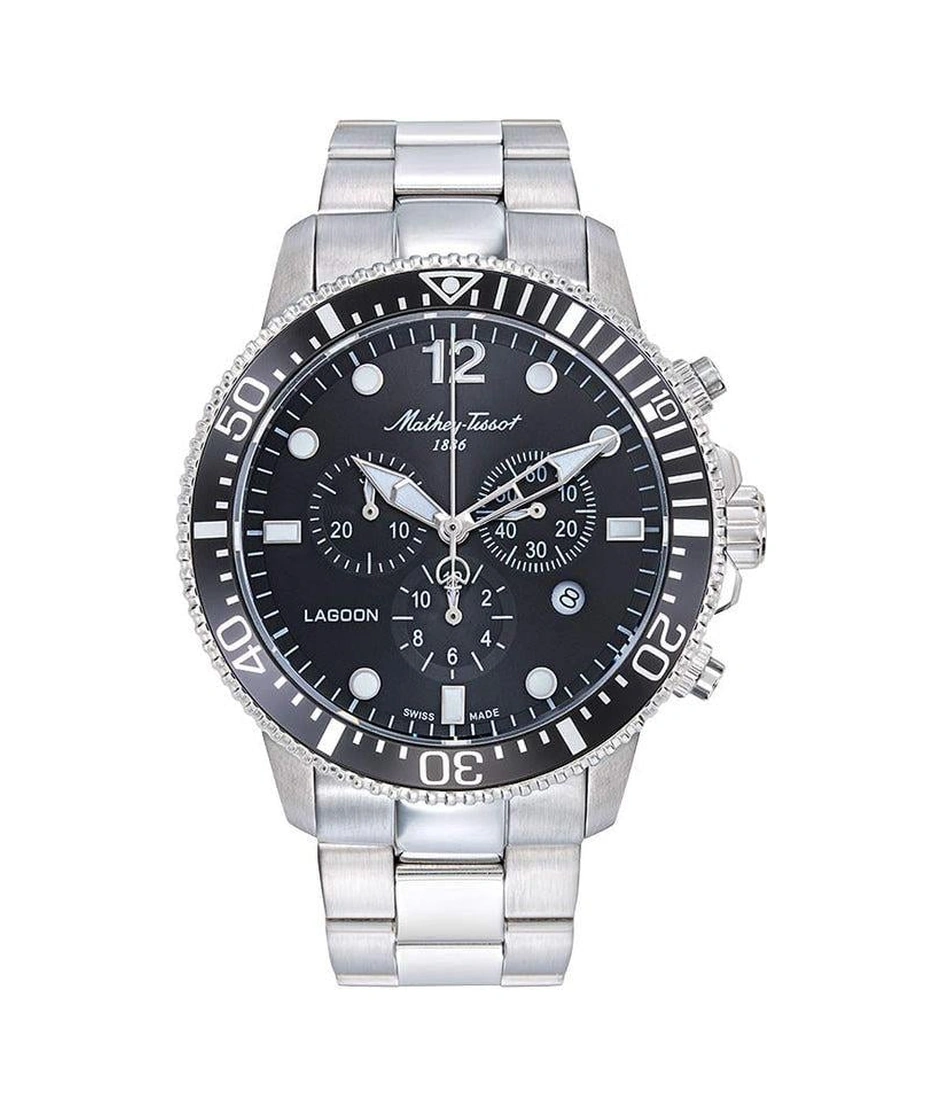 Mathey Tissot H123chan Erkek Kol Saati Gümüş - Beyaz