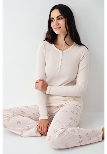 Pierre Cardin Kadın Pembe Pijama Takımı Pc9062-s-v1 Pembe