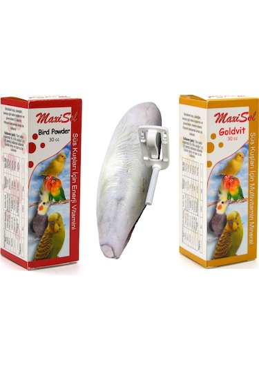 Kuş Vitamin Seti Ötüm ve Enerji Goldvit,Bird Powder,Kalamar