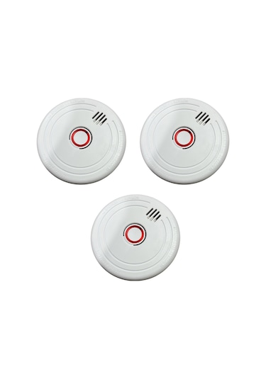 K2 Pilli Duman Dedektörü 85 Desibel 3 Adet Ksd001