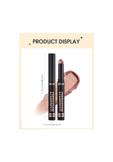 Folinda Langmannı 8 Renk Göz Farı Kalemi Seti: Mat, Su Geçirmez, Uzun Süreli, Kontur/highlighter İçin Çok Amaçlı Göz Makyajı