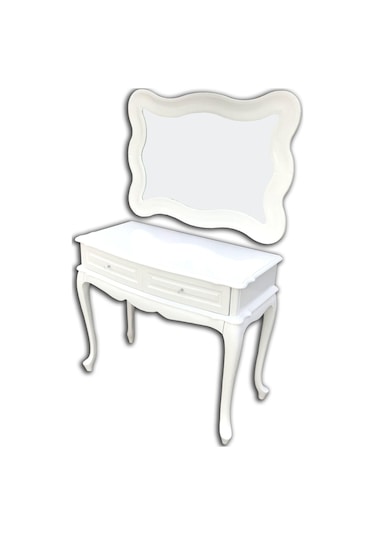 1448bng18012dresuar St Kayın Aslan Ayak Parlak Lake Beyaz Boya Renk 2çekmec Estetik Çizgi Beyaz