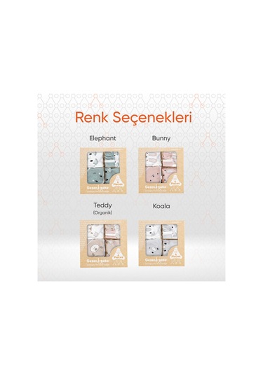 Gezenbebe Hero Bebek Hastane Çıkış Seti 6 Parça Organik