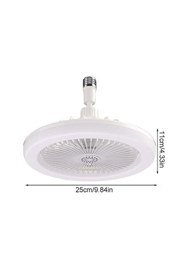 Novahub Sessiz Motorlu 3 Renk Aydınlatmalı Led Tavan Vantilatörü - Zamanlayıcı Ve Aromaterapili Beyaz Güçlü Filtreleme Beyaz