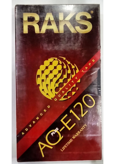 Raks E-120 Vhs Boş Video Kaseti