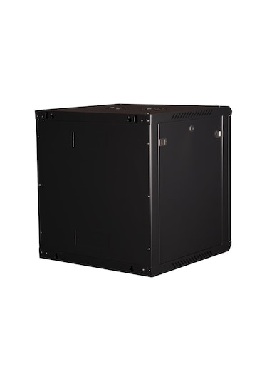Lande - 12u 19" Duvar Tipi Rack Kabinet Genişlik: 600 Mm Derinlik: 600 Mm Siyah